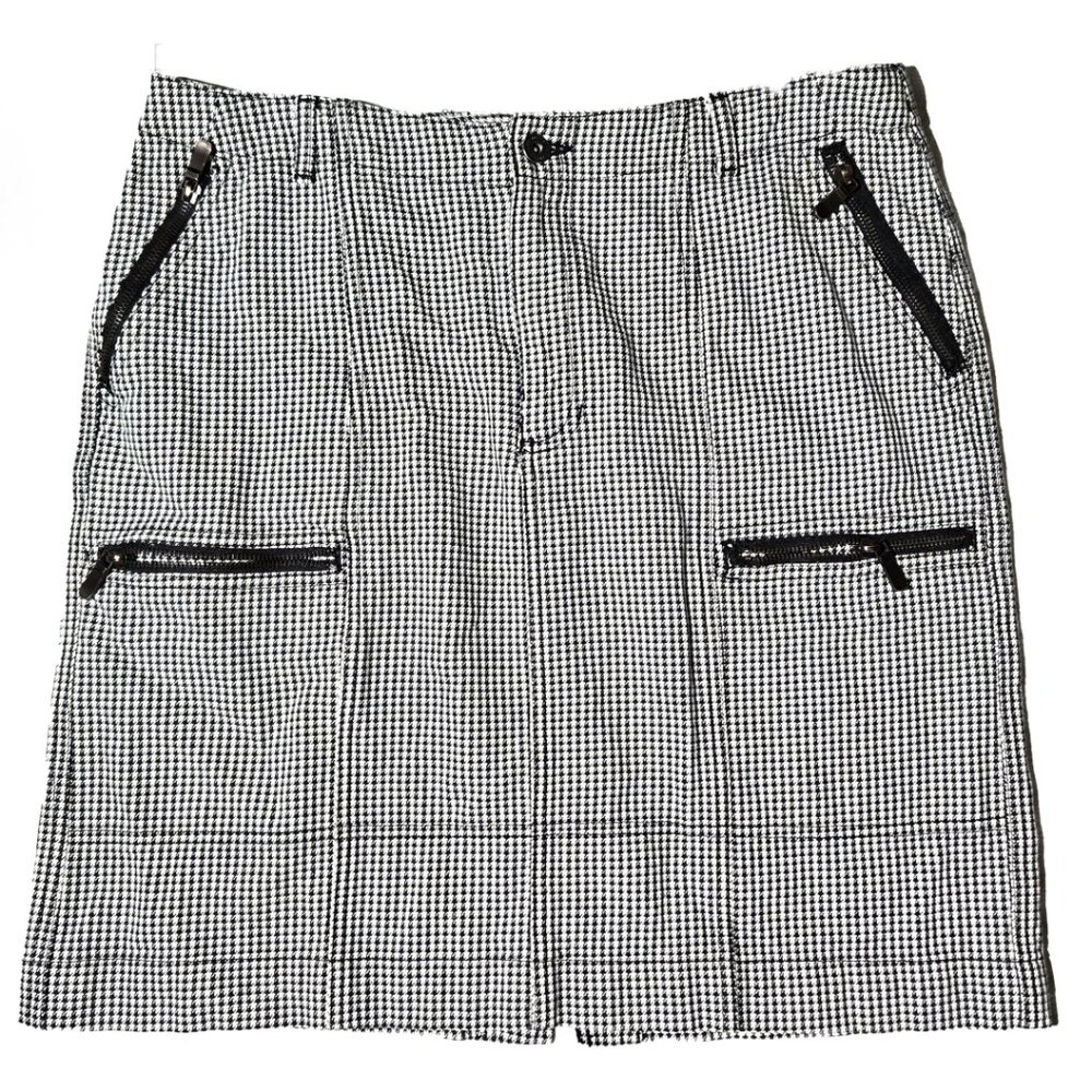 Liz Claiborne Houndstooth Skirt, Size 12
